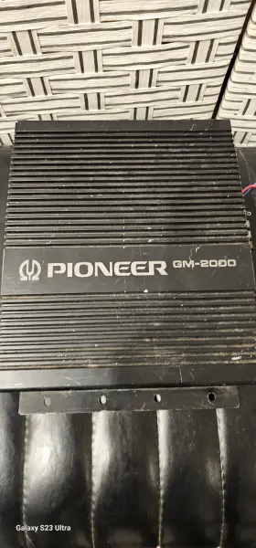 Gm-2000 Pioneer Power Speaker Amplifier Used Japan No Tested Look Good Vintage