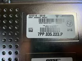 7pp.035.223.p Porsche 11 12 13 14 15 16 Cayenne Audio Amplifier Bose Oem