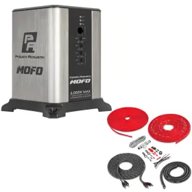 Mofo1-6kd Power Acoustik Mofo16kd Bak42 2500w Rms Class D Monoblock Amplifier With Amp Kit