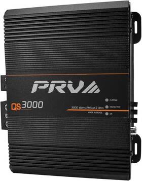 Prv Audio 810075523744 Qs3000 2 Ohm Qs Class-d 1-channel Full-range Amplifier 3000w Rms