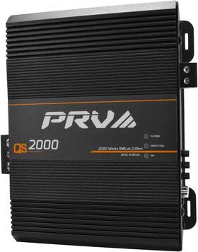 Prv Audio 810075523867 Qs2000 2 Ohm Qs Class-d 1-channel Full-range Amplifier 2000w Rms
