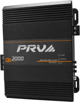 Qs2000 Prv Audio 810075523867 2 Ohm Qs Class-d 1-channel Full-range Amplifier 2000w Rms