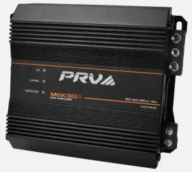Mdx1800.1 Prv Audio 810075524215 1 Ohm 1-channel Full-range Mdx Mini Amplifier 1800w Rms