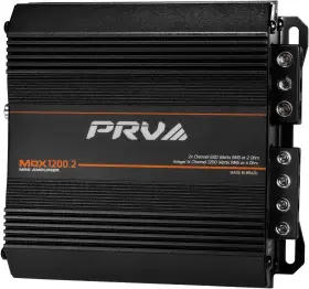 Mdx1200.2 Prv Audio 810075524239 2 Ohm 2-channel Full-range Mini Amplifier X 600w Rms