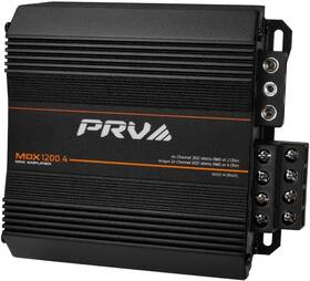 Prv Audio 810075524253 Mdx1200.4 2 Ohm 4-channel Full-range Mini Amplifier 4 X 300w Rms