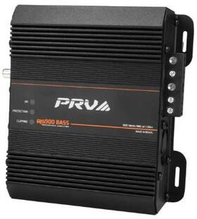 Prv Audio 810075526479 Rs900 Bass 1 Ohm Class-d 1-channel Monoblock Amplifier 900w Rms
