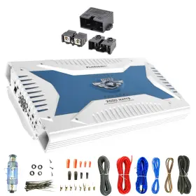 Plmra630bt Pyle 027581623282 6-channel 2000w Amplifier With Kit Quick Disconnect Power Block