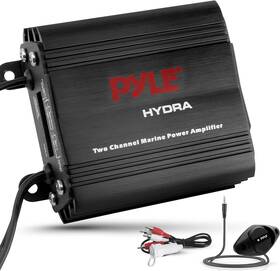 Pyle 068888742535 2-channel Marine Amplifier Receiver - Waterproof And Weatherproof Audio