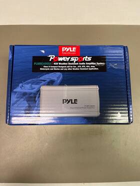 Pyleusa 842893136110 Pyle 4-channel Weather-resistant Audio Amplifier Class D Compact Design 1200w