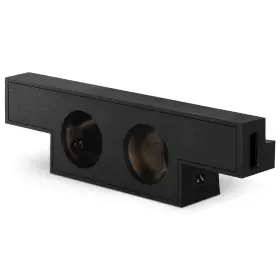 Qbgmc04210 Qpower 813177024850 Dual 10 Inch Sub Box For Chevy Silverado 1500 Gmc Sierra Non-hd 04-06