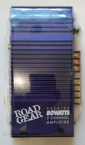Road Gear Rhca-100 Nib Rgca 100 2 Channel Car Amplifier