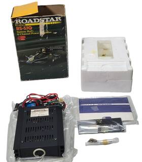 Roadstar Rs-57q Vintage System Mofi 4-channel Power Amplifier New Nos