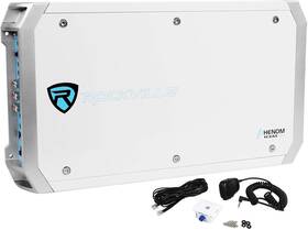 Rockville Rxm-s6 2600w Peak/660w Rms 6-channel Marine Amplifier Pa