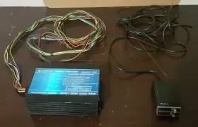 Pa-7000 Sanyo Power Amplifier Model Pa 7000 Max 28w Total 56w With Controller