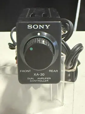 Xa-20 Sony Vintage Dual Amplifier Controller- Car Component Accessory