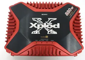 Xm-1805gx Sony Es 40w X 4 150w 1 Car Amplifier 880w Phase Shift 5/3 Channel