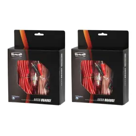 Aks8 Soundstorm 193802070019 8 Gauge Ga Complete Car Amplifier Wiring Installation Kit 2 Pack