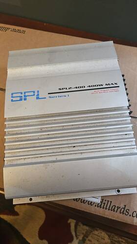 Spl N0306pab0156 Series I Spl2-400 400w Max Car Speaker Amplifier Free Ship