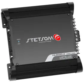 Hl2000.4 Stetsom 897748704023 2ohm High Line 2000w Rms Class-d 4-channel Full-range Amplifier