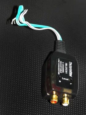 Ibloco1 The Install Bay Adjustable 2 Channel Rca Line Convertor High To Low Impedance Amplifier Adaptor
