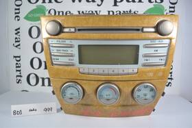 Toyota 86120-33890 Camry 07-09 Am Fm Cd Player With Ac Heater Contrl Oem 8d1 999