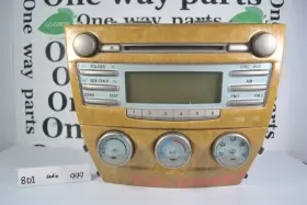 86120-33890 Toyota Camry 07-09 Am Fm Cd Player With Ac Heater Contrl Oem 8d1 999