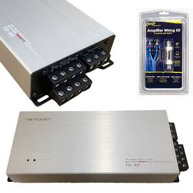 Ts Power Td-49 4 Channel Class D Micro Amplifier 3000 Watts And 2 Ohm Stable