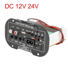 Uauto1 601382632669 Dc 12v 24v 35w Hi-fi Audio Bass Subwoofer Stereo Power Amplifier Board For Car