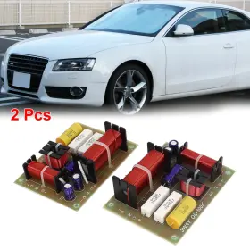 4800 Uxcell 711331601445 2pcs 180w 3-way Audio Crossover Filters Frequency Divider Speaker 850/4800 Hz