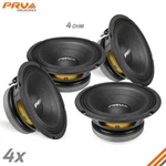 4X Prv 8" Midbass Speakers 8MB500-4 Car Audio Ohm 2000 Watts New. Price: $171.64.