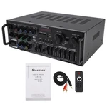 BLUETOOTH5.4 2500W Peak Stereo Hifi Power Amplifier Fm Usb Eq Mixer For Car Home New. Price: $83.84.