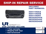 Repair Service For 2014 Jeep Wrangler Multimedia Oem Radio 5091196AC Seller. Price: $200.00.