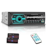 Car Stereo Bluetooth Single Din Radio, Audio With Push Talk Black New. Price: $25.87.