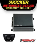 Kicker 46CXA4001 Class D Mono 400W Rms Max Subwoofer Amplifier + Bass Knob New. Price: $239.98.