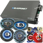 Blaupunkt AMP1404 1500 Watt Amp+ 2X Speakers 6X9" 6.5" 4-CH Kit New. Price: $169.99.