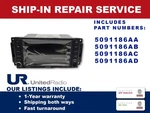 Repair Service: 2012-2014 Jeep Ram Multimedia Oem Navigation Radios P05091186AD Seller. Price: $450.00.