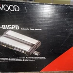 Kenwood KAC-8152D Mono Subwoofer Power Amplifier 800W Rms Mpn Open. Price: $85.00.