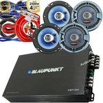 Blaupunkt AMP1404 1500 Watt + 4X Speakers 6.5" 460W Cea Rated 4-CH Kit New. Price: $189.99.