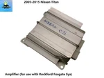280608S110 05 To 15 Nissan Titan Radio Stereo Amplifier (rockford Sys) Used. Price: $159.00.
