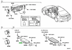 Oem Genuine Toyota Lexus Stereo Component Amplifier Assembly Audio 86280-0WE30 New. Price: $3317.98.