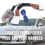 Add Subwoofer Amplifier Radio Wiring Harness For Nissan Titan Rogue Altima New. Price: $17.98.