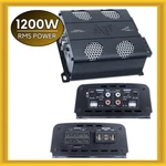 Audiopipe APMOX-280.4 Channel Compact Amplifier 1200 Watts Power Ohm Stable New. Price: $209.99.