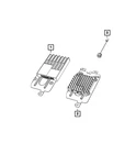 Genuine Mopar Amplifier 68441775AA New. Price: $269.19.