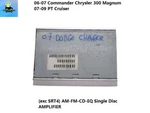 05064118AI 06-09 Jeep Chrysler (exc SRT4) Radio Cd Eq Amplifier Single Disc Used. Price: $129.00.