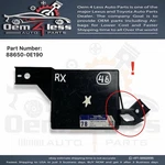Lexus RX350 2012 To 2015 A/c Air Conditioner Amplifier Control Oem 88650-0E190 Used. Price: $299.00.