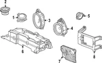 Genuine Gm Radio Amplifier 85717678 New. Price: $240.10.