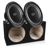Nvx NSW124V2 350W 4-OHM 12" Subwoofer With Dual Sealed Enclosure Box New. Price: $299.97.
