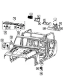 Genuine Mopar Amplifier 68647034AB New. Price: $177.87.
