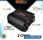 Prv Audio MDX1800.1 2 Ohm Mono Full Range Mini Car Amplifier New. Price: $140.00.