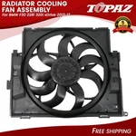 Radiator Cooling Fan Assembly Fits Bmw F30 228I 320I Xdrive 2013-17 17427640509 New. Price: $111.00.